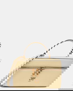 Pinko geantă de portbagaj pentru femei, din piele