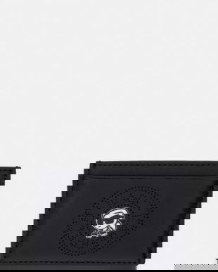 Karl Lagerfeld portcard pentru femei, din piele IKON