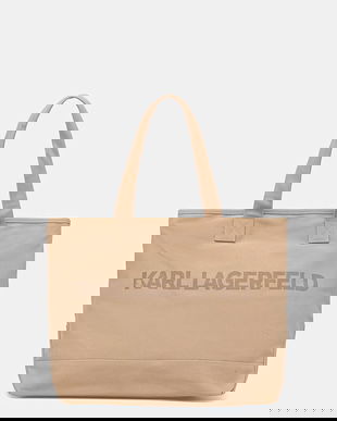 Karl Lagerfeld tote bag pentru femei, din bumbac K/ESSENTIAL