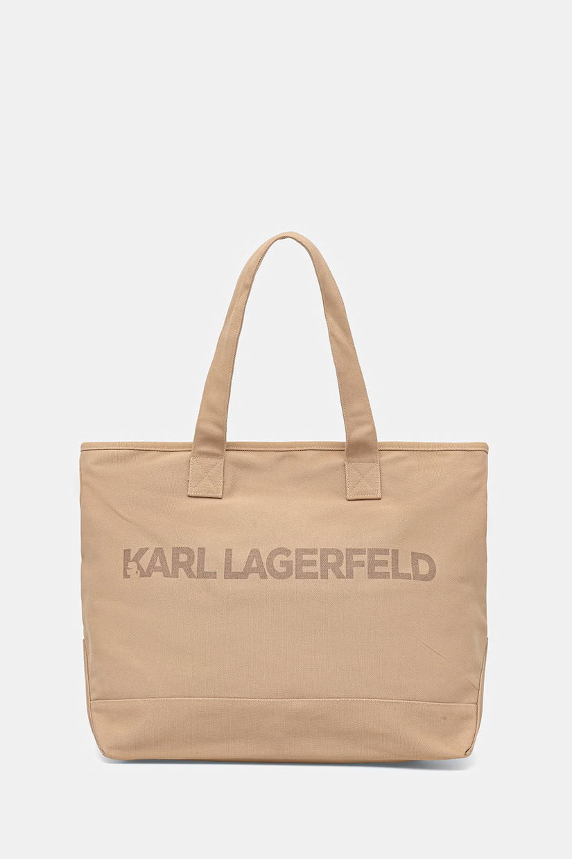 Karl Lagerfeld tote bag pentru femei, din bumbac K/ESSENTIAL