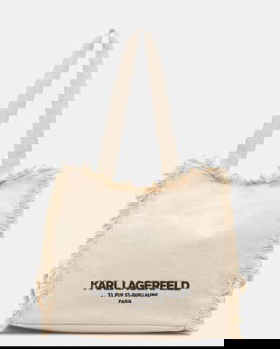 Karl Lagerfeld tote bag pentru femei, din bumbac K/RSG