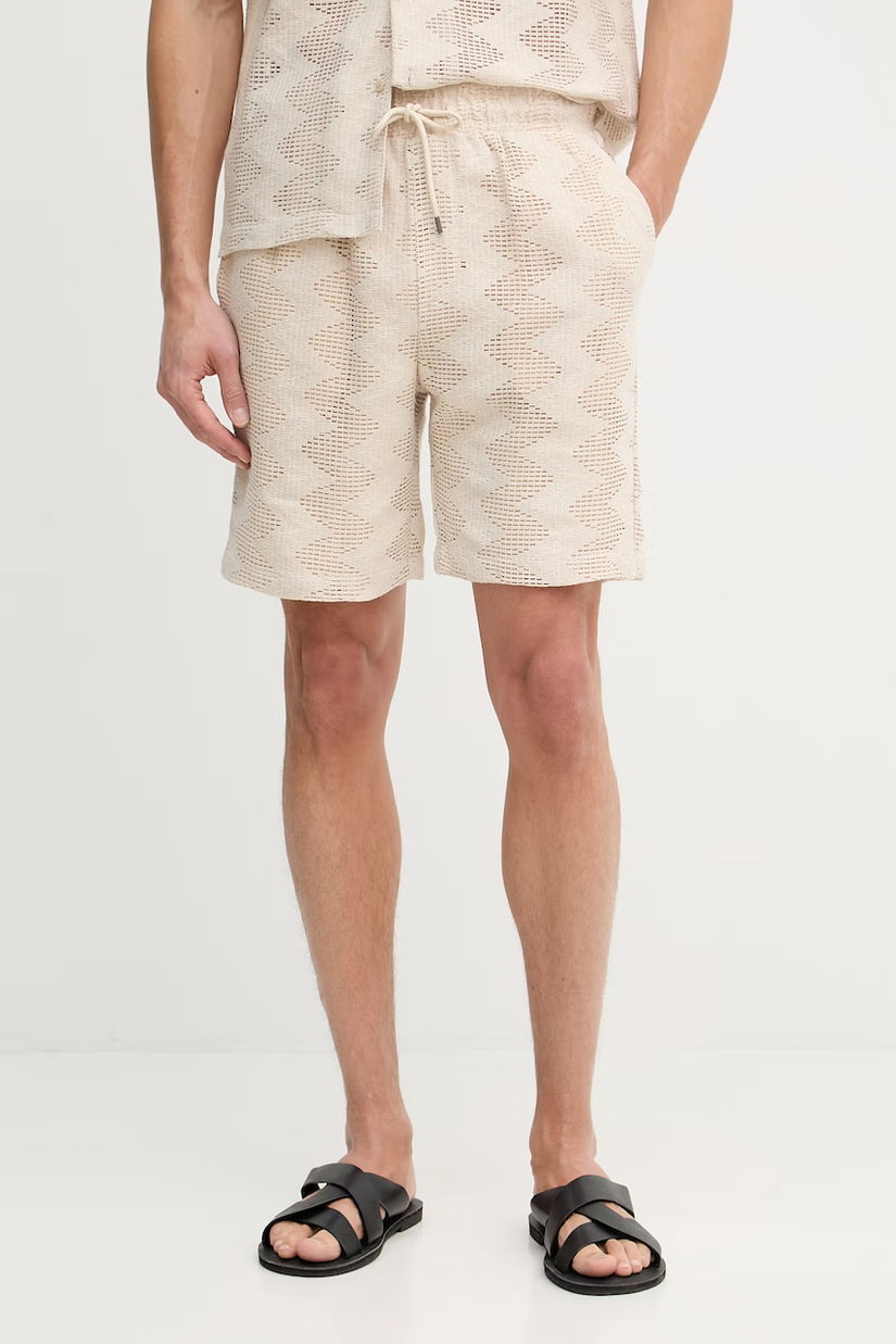 Guess pantaloni scurți bărbați ajurați LATTICE