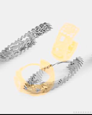 Guess cercei bărbați, din oțel inoxidabil 4G FRONTIERS