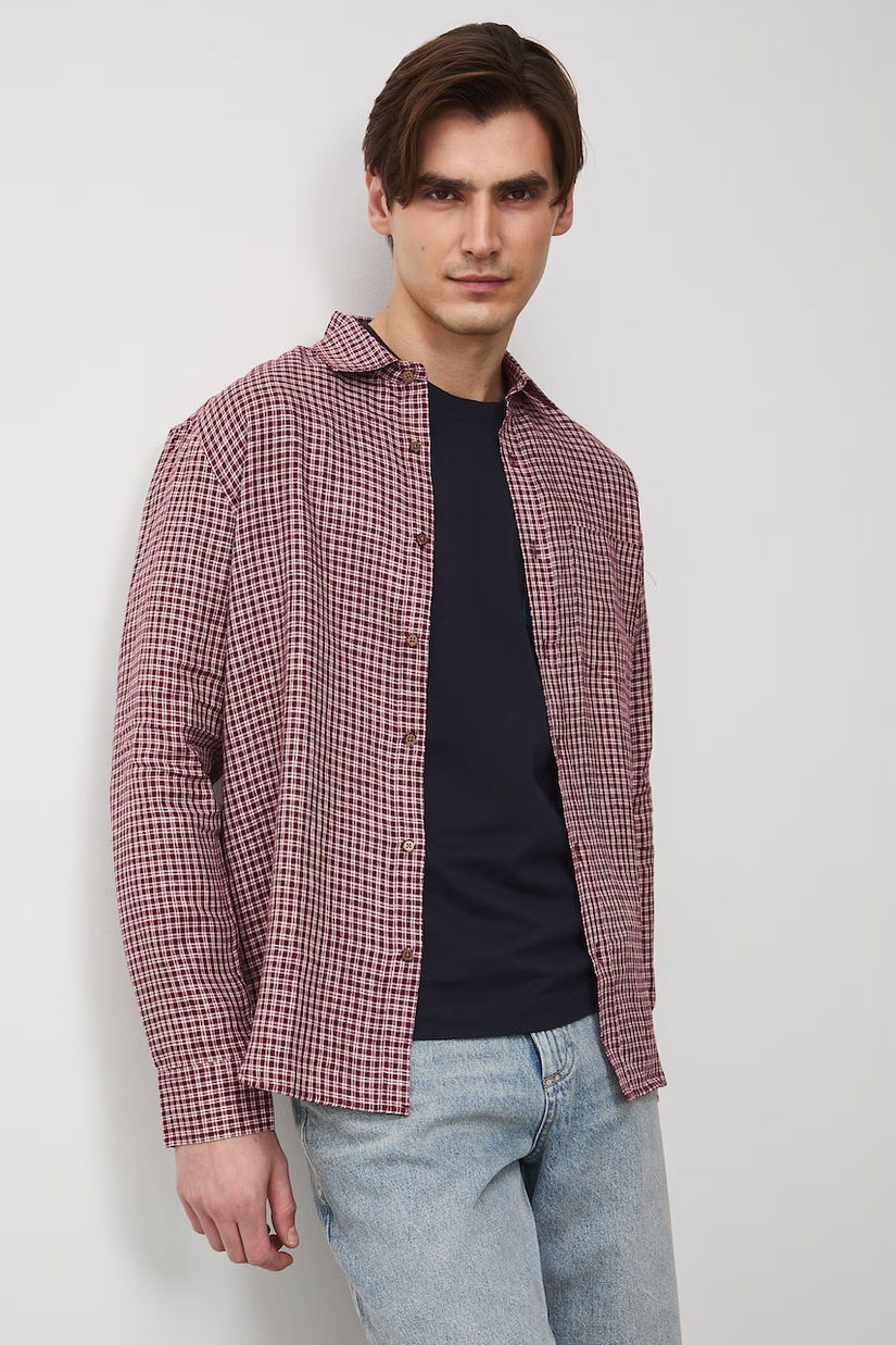 Medicine cămașă bărbătească din in