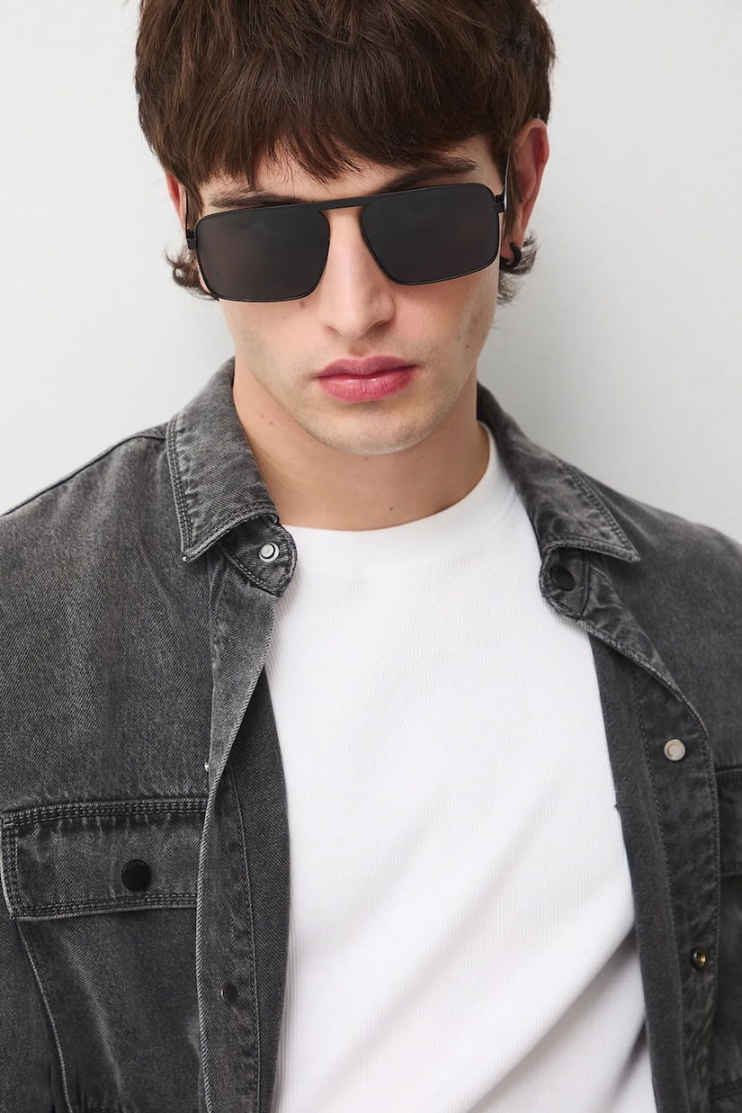 Medicine Ochelari de soare aviator bărbătești