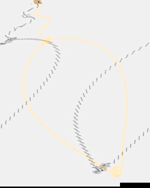 colier pentru femei, din oțel inoxidabil BORBOLETA