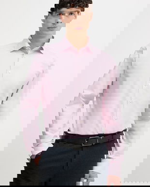 Eton cămașă pentru bărbați, din bumbac