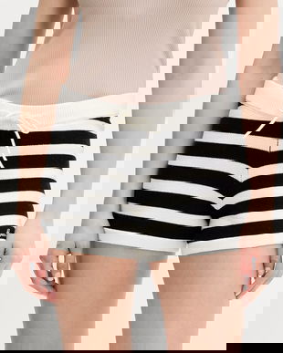 Guess Jeans pantaloni scurți pentru femei, din bumbac