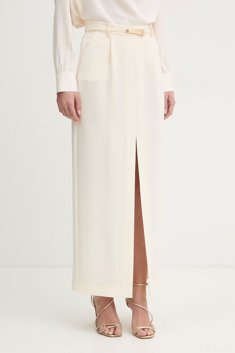 Simona Corsellini fustă cu crăpătură