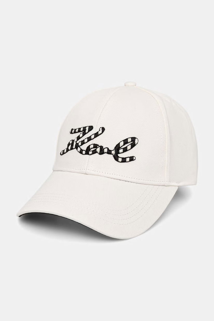 Karl Lagerfeld șapcă pentru femei, din bumbac K/SIGNATURE