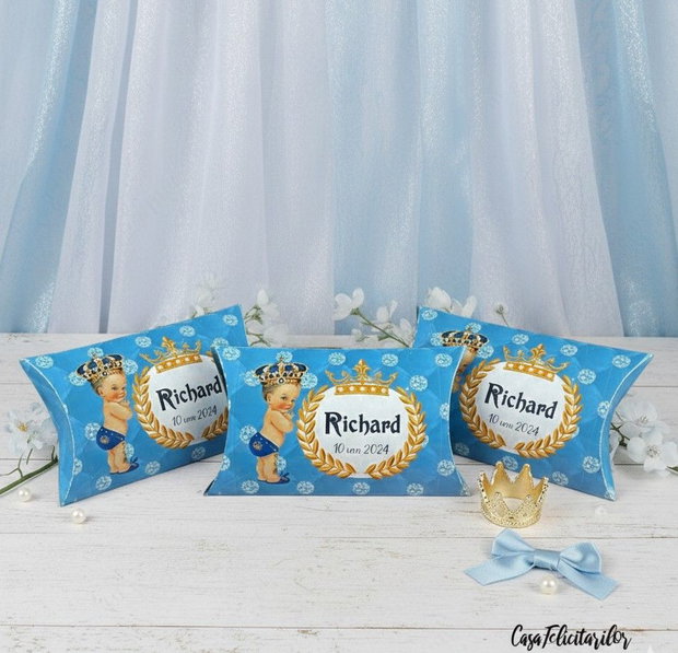 Cutiuțe mărturii botez băieței Micul prinț