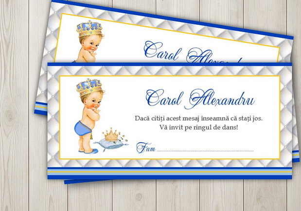 Plicuri bani botez Micul prinț