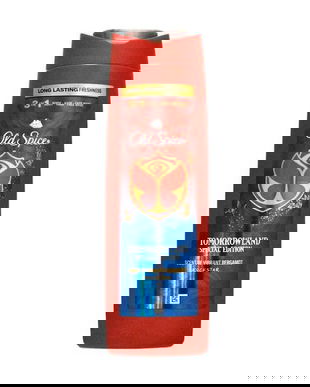 Gel de Dus pentru Barbati - Old Spice Rockstar Body- Hair-Face Wash 3in1, 400 ml