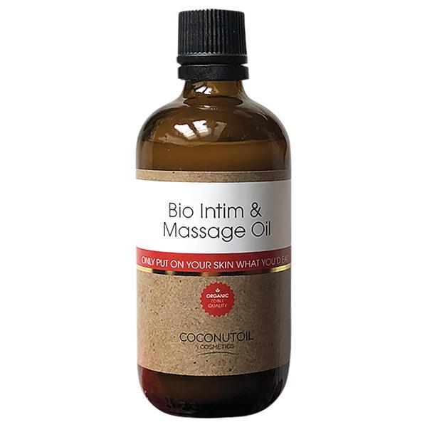 Ulei masaj si lubrifiant comestibil 5 in 1 Coconut Oil 80 ml