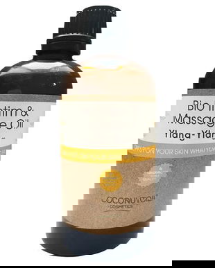 Ulei masaj si lubrifiant comestibil 6 in 1 Ylang-Ylang Coconut Oil 80 ml