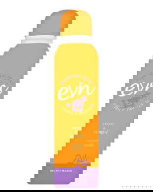 Deodorant Spray cu Cocos si Vanilie - Evin Young Coconut &amp; Vanilla Deodorant Spray 24h, 150 ml