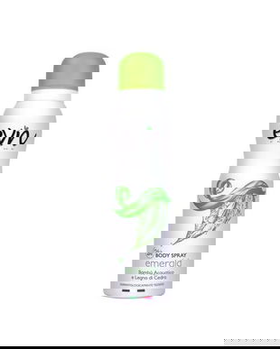 Spray de Corp cu Bambus Acvatic si Lemn de Cedru - Evin Femme Body Spray Emerald 24h, 150 ml