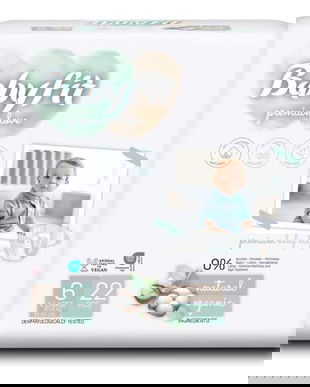 Scutece pentru Bebelusi - Baby Fit Eco Diaper, marimea Nr.6 XL (15-25 kg), 22 buc