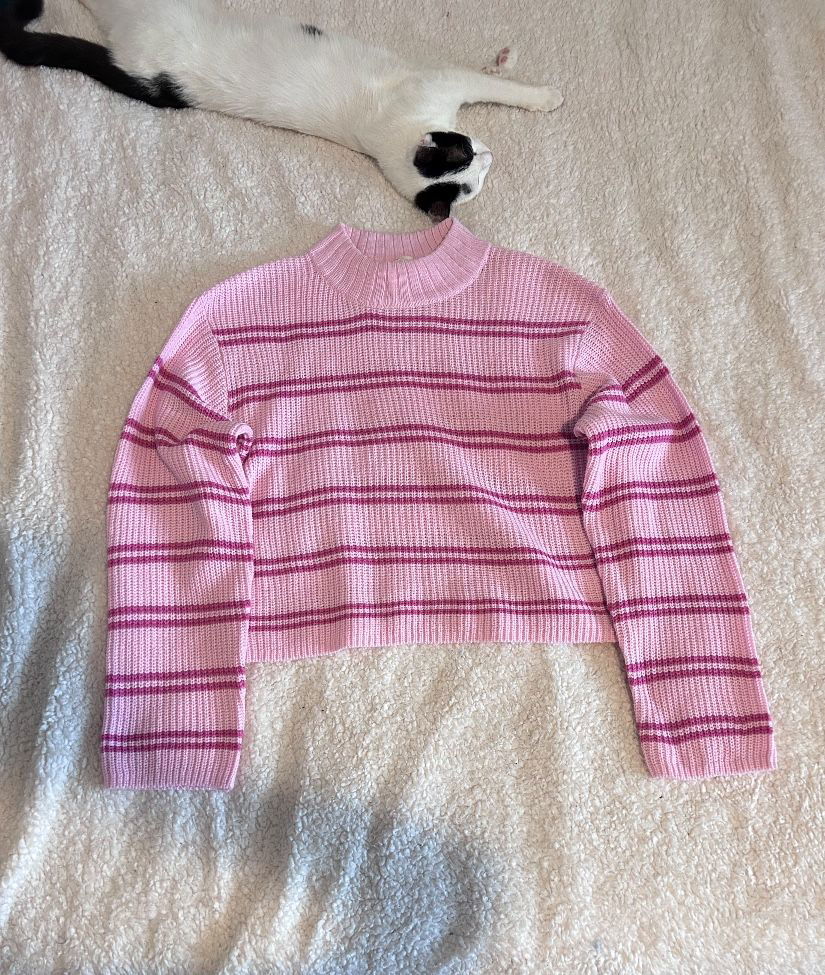 Pulover roz H&M mărimea S