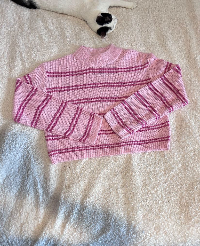 Pulover roz H&M mărimea S