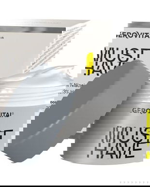 Sorbet-Crema Booster Hidratare cu 2% Niacinamida si Acid Hialuronic - Gerovital Must Have! Booster Moisturizing Sorbet, 50 ml