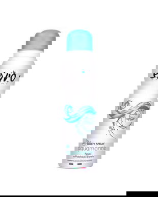 Spray de Corp pentru Femei, cu Trandafir si Patchouli Alb - Evin Femme Body Spray Aquamarine 24h, 150 ml