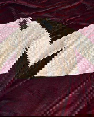 Bluză damă crem tip helancă marimea XS-S