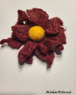 Floare impaslita - Brosa