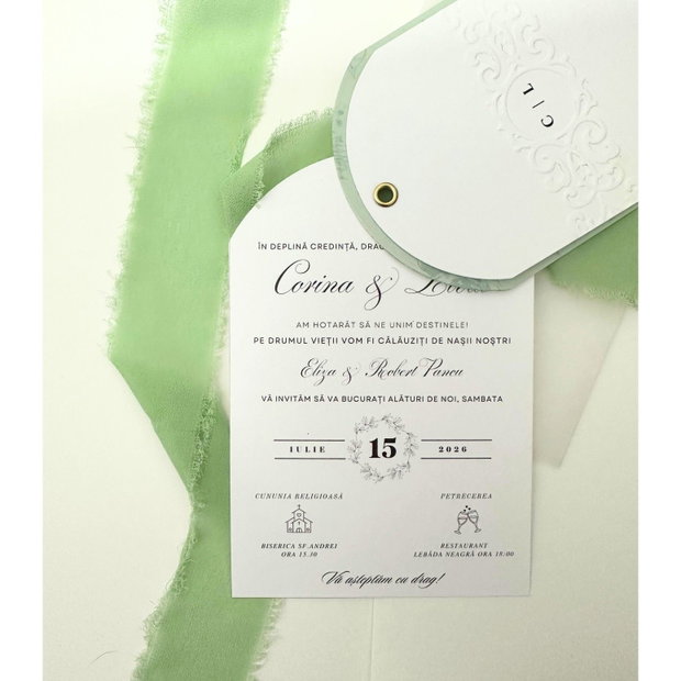 Invitatie de nunta personalizata