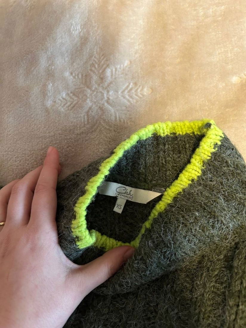 Pulover tricotat mărimea XS Clockhouse