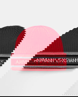 Armani Exchange pălărie din amestec de lână