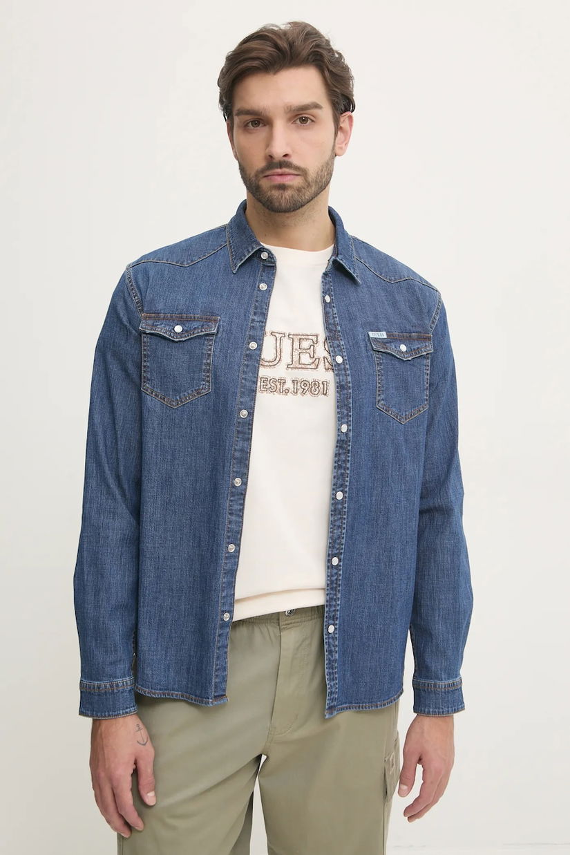 Guess camasa jeans TRUCKEE