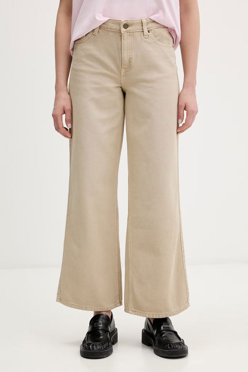 Guess Jeans blugi wide leg pentru femei