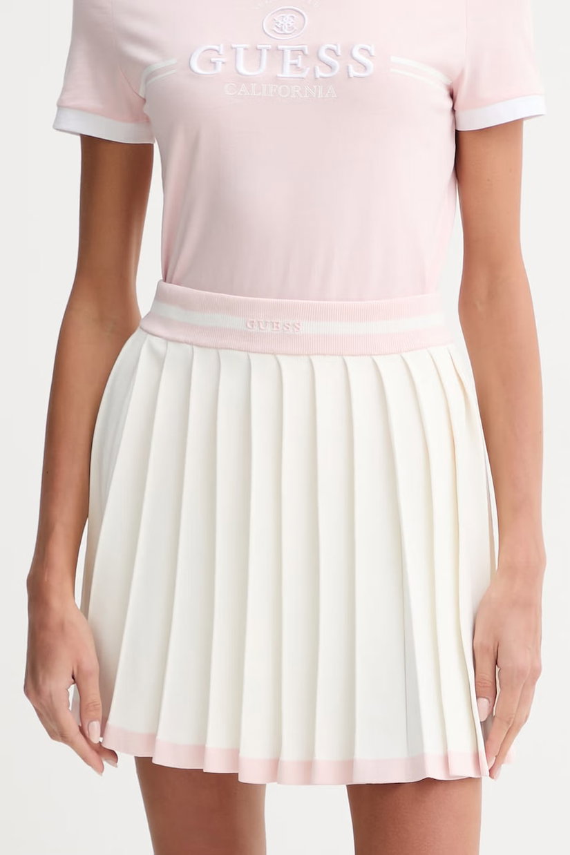 Guess fustă plisată GABRY