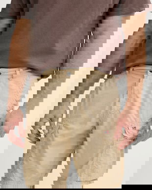 Napapijri pantaloni scuți cargo pentru bărbați, din bumbac Noto 2.0