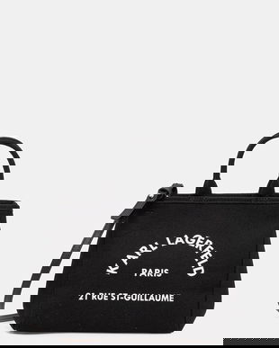 Karl Lagerfeld geantă crossbody pentru femei, din bumbac K/RSG CONV.