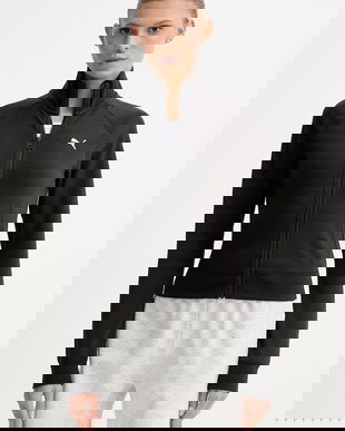 Puma hanorac cu fermoar pentru femei Essentials Slim