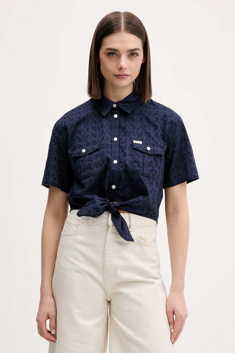 Guess Jeans cămașă pentru femei, din bumbac