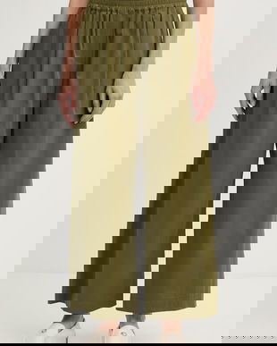 Weekend Max Mara pantaloni pentru femei, din bumbac GOLFO