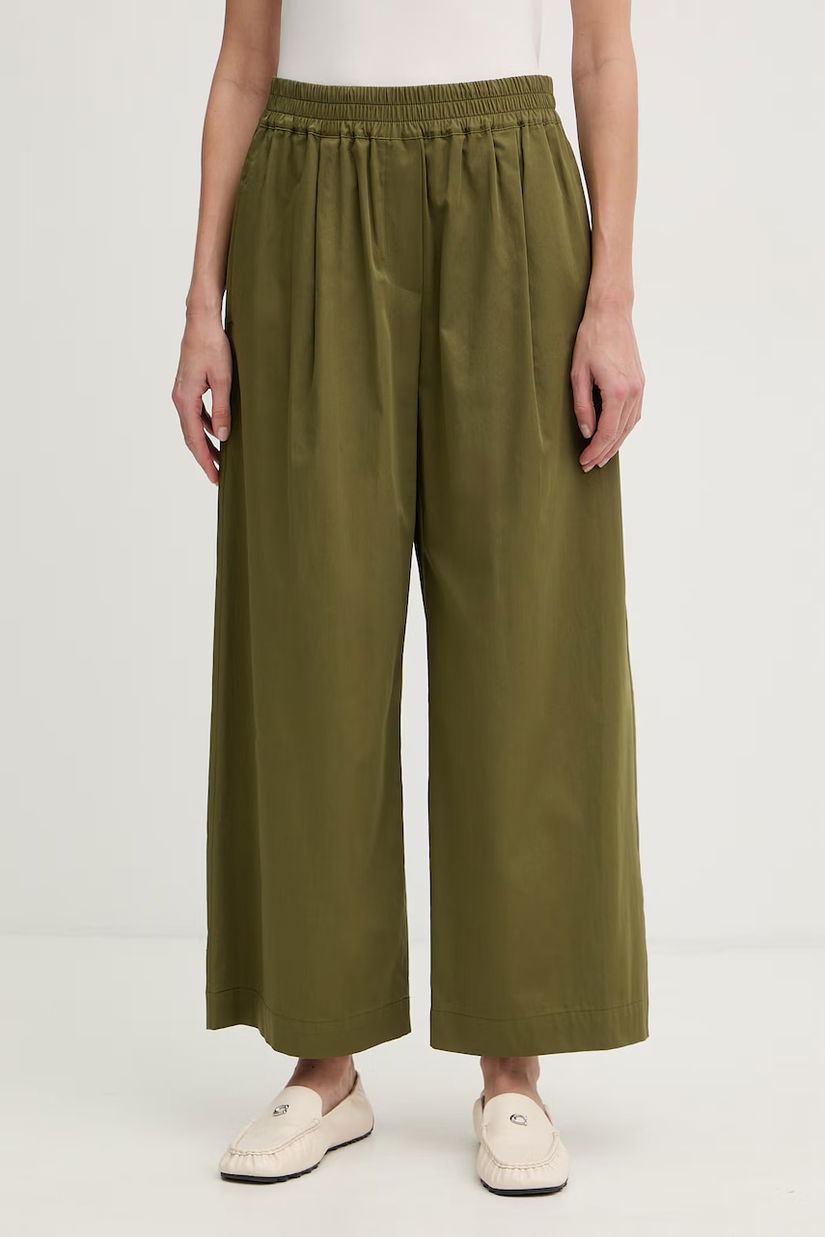 Weekend Max Mara pantaloni pentru femei, din bumbac GOLFO