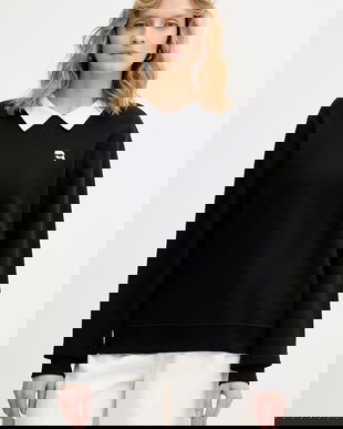 Karl Lagerfeld hanorac pentru femei, din bumbac IKON