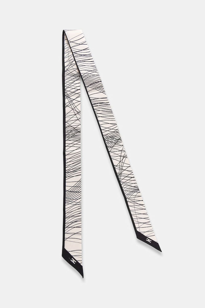 Elisabetta Franchi eșarfă de damă de mătase