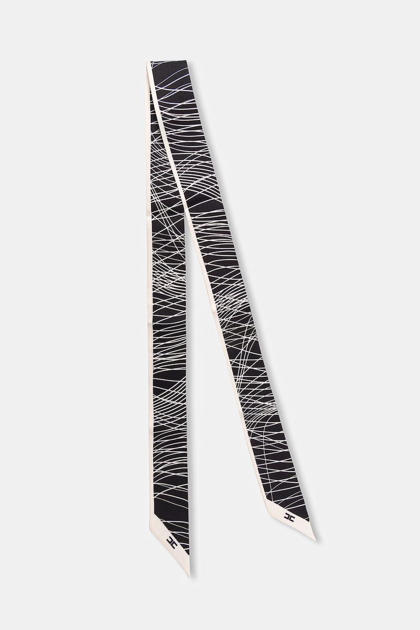 Elisabetta Franchi eșarfă de damă din mătase