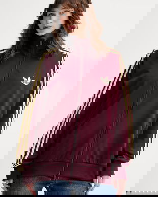 adidas Originals hanorac cu fermoar pentru femei