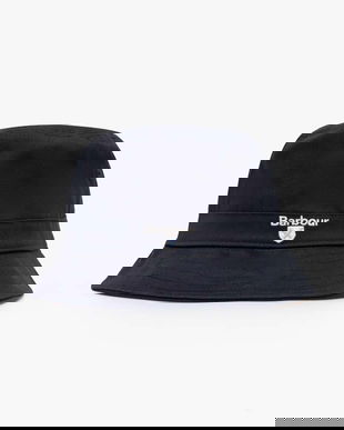 Barbour palarie din bumbac Cascade Bucket Hat