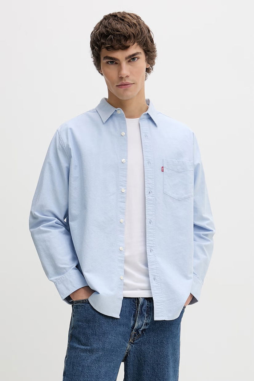 Levi's cămașă pentru bărbați, din bumbac SUNset 1 POCKET STANDARD
