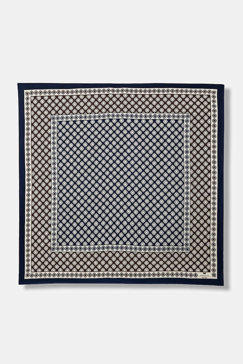 Weekend Max Mara eșarfă pentru femei din mătase AONESTO