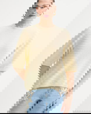 Gestuz pulover de lână