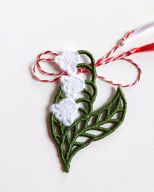 Martisor Margaritar Brodat
