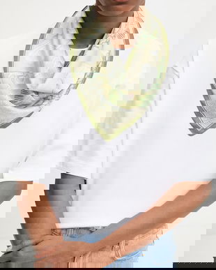 Answear.LAB eșarfă de mătase Unscripted Collection